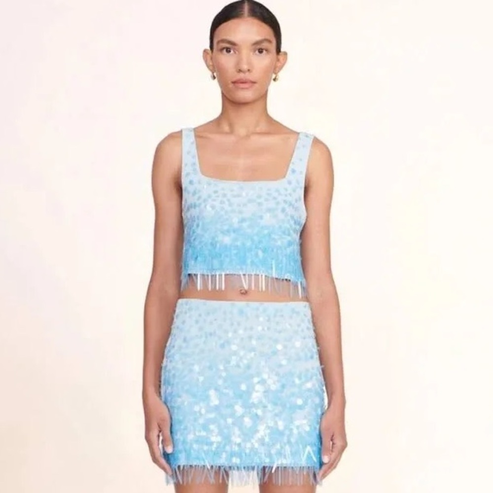 STAUD Rebecca Top & Skirt